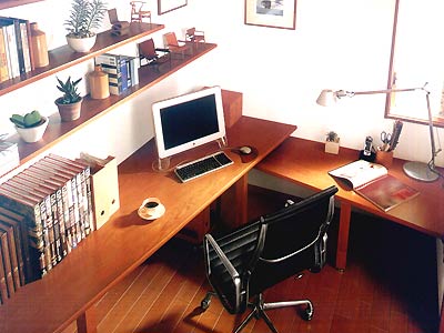 書房裝修 書房家具選擇技巧和燈具布局指南
