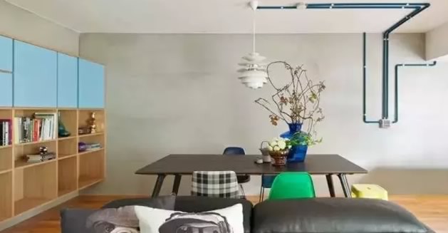 素雅清凈的空間敞亮舒適 充滿潮流感和趣味性